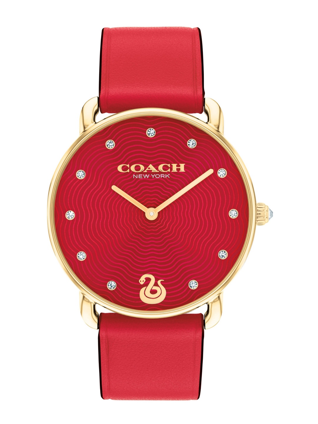 

Coach Women Elliot Analogue Watch 14504386, Red