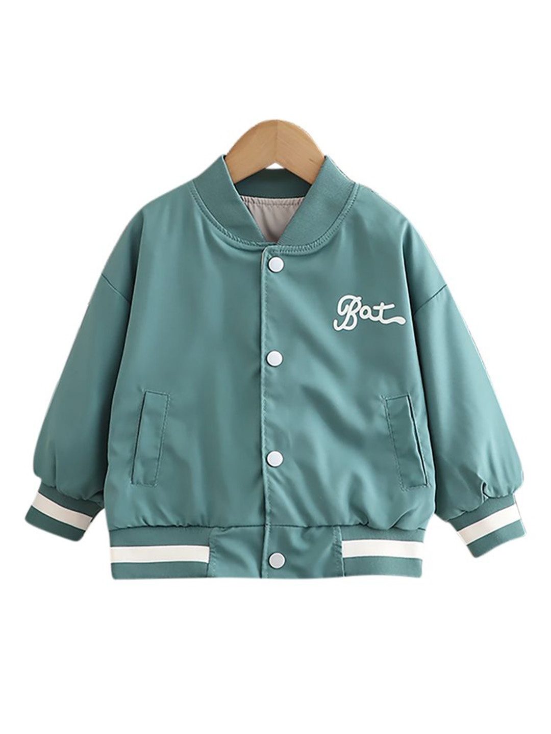 

StyleCast x Revolte Unisex Kids Solid Lightweight Outdoor Sporty Jacket, Green