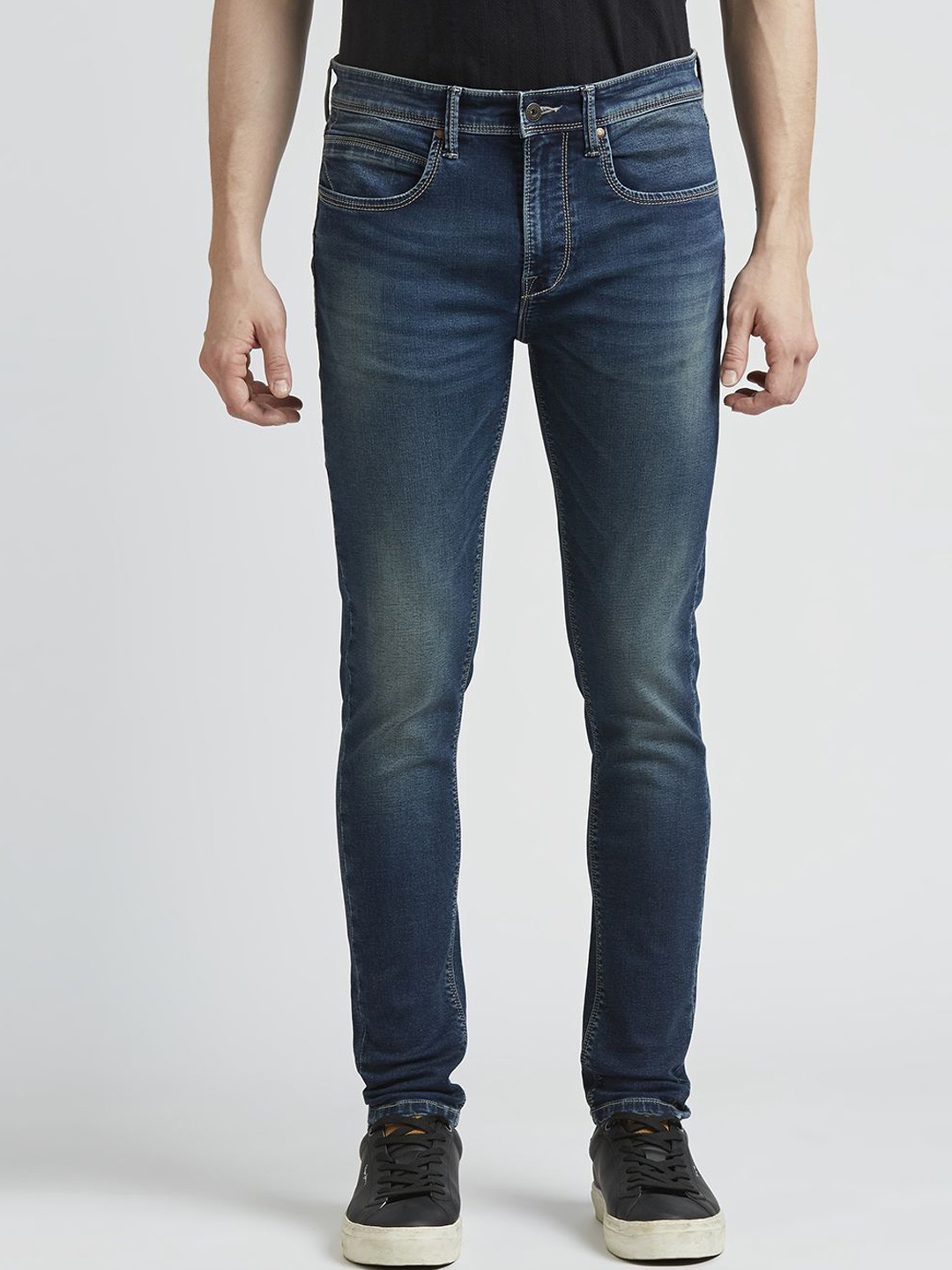 

Pepe Jeans Men Light Fade Stretchable Jeans, Blue