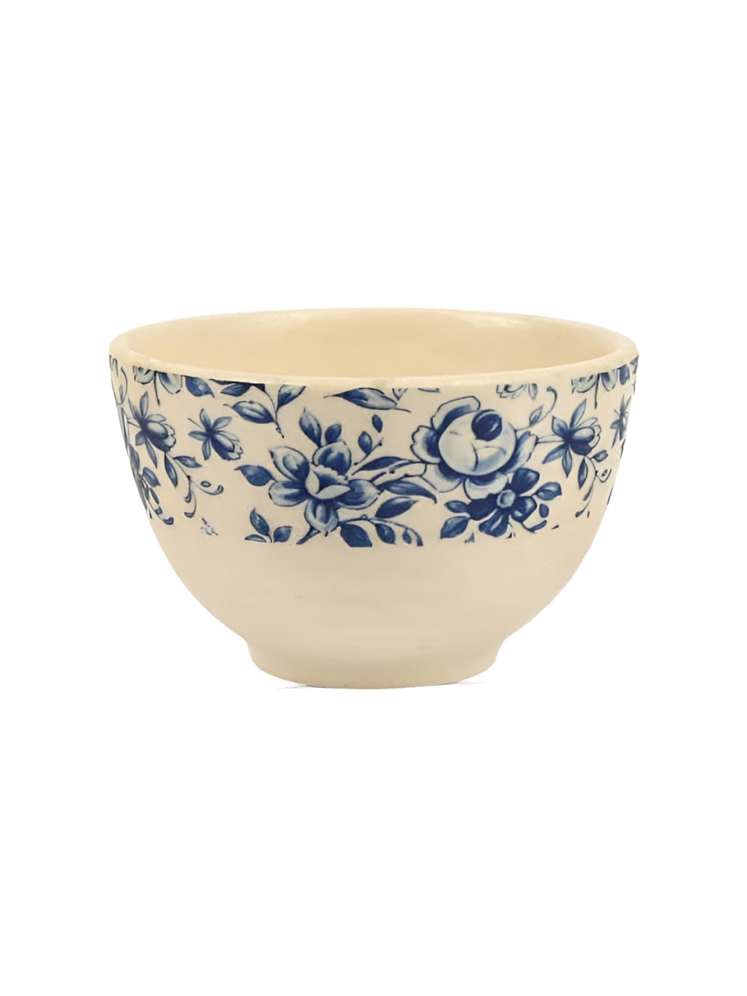 

AMALAFIEE CERAMICS Blue & Cream 6 Pieces Printed Ceramic Microwave Safe Serving Bowls