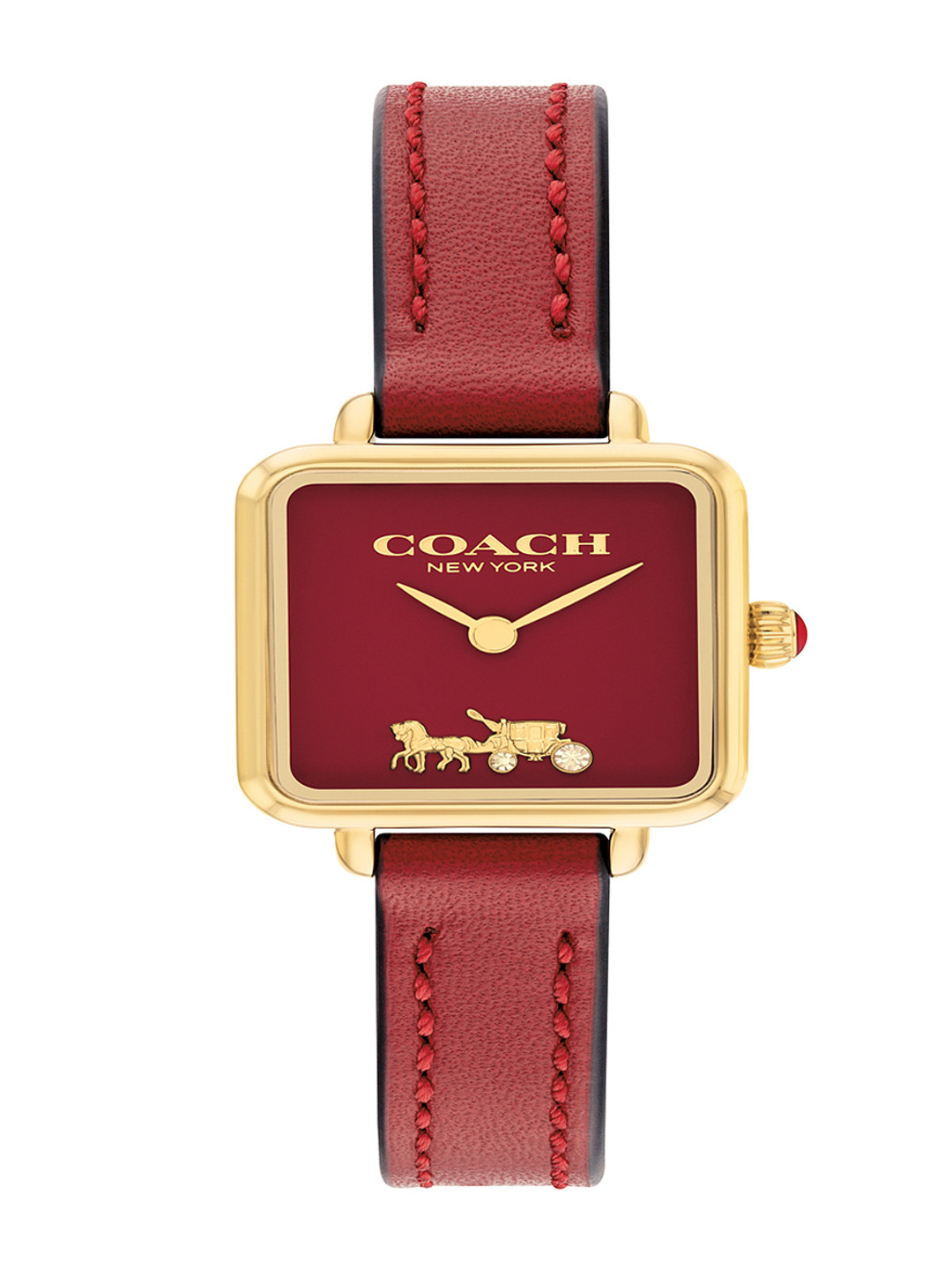 

Coach Women Cass Analogue Watch 14504226, Red