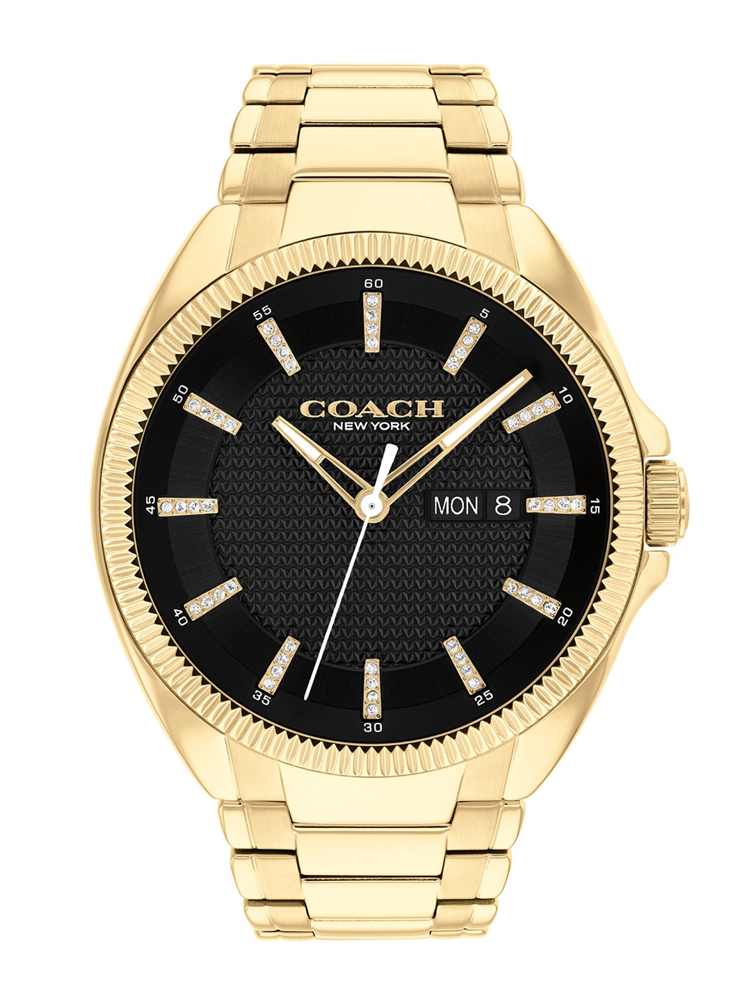 

Coach Men Jackson Bracelet Style Straps Analogue Watch 14602694, Black