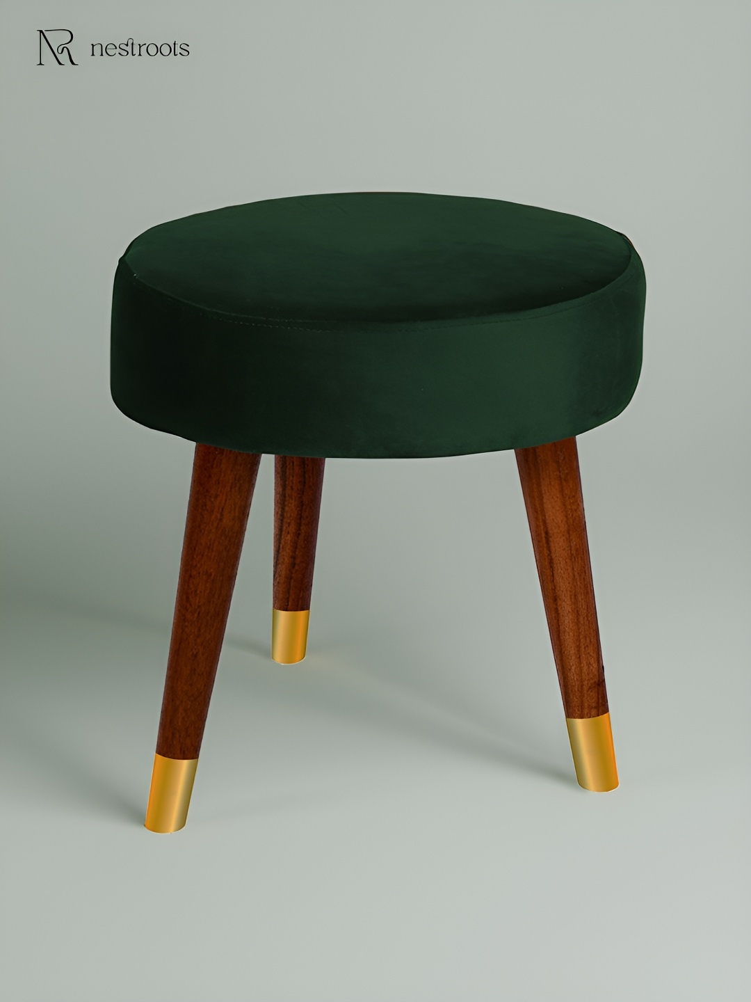 

nestroots Tranquility Green Throne Ottoman