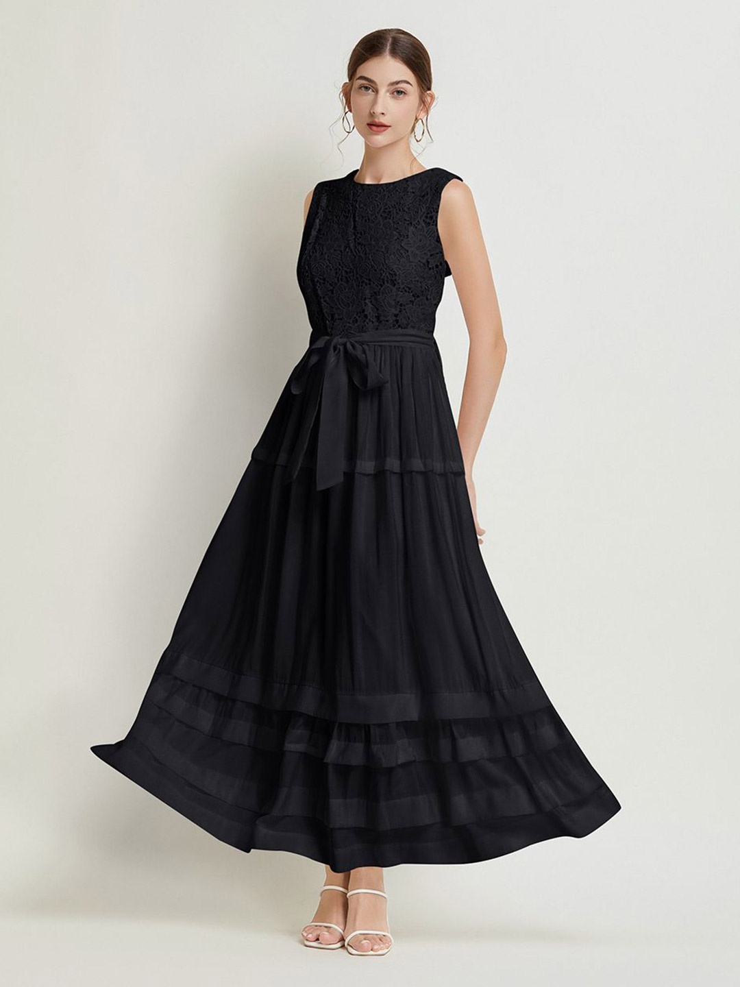 

JC Collection Women Maxi Dress, Black