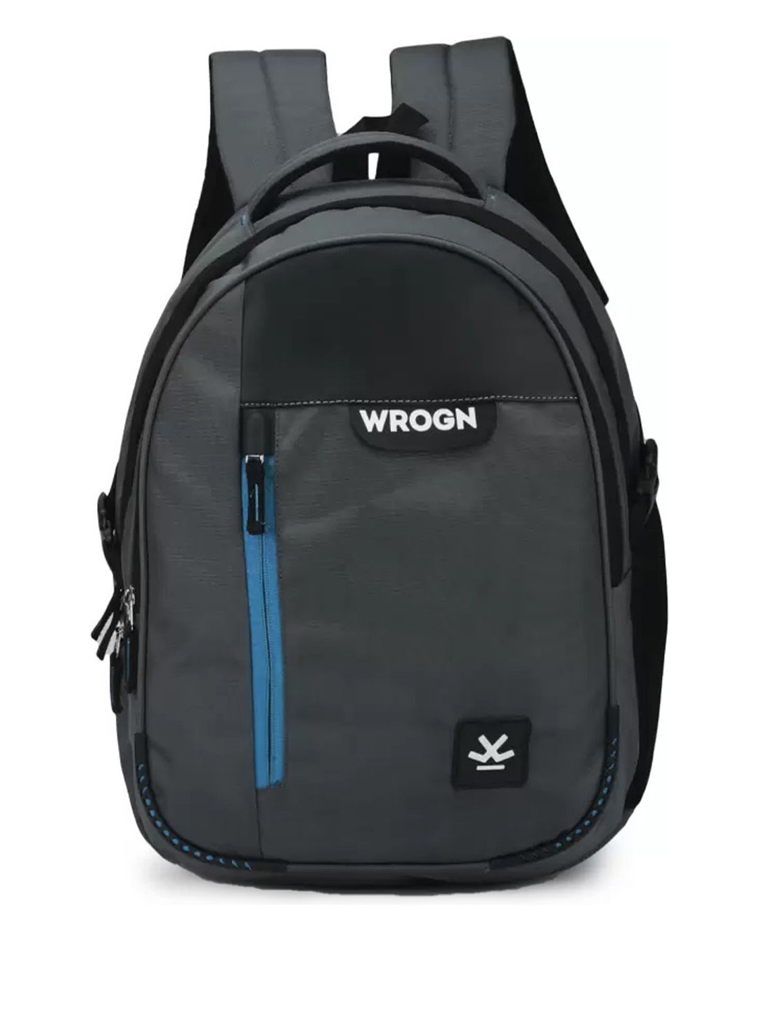 

WROGN Unisex Backpack with Reflective Strip, Grey