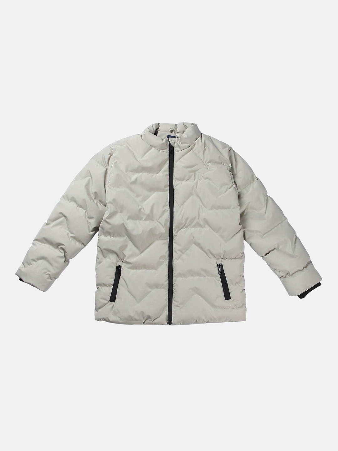 

GOJI Boys Solid Puffer Jacket, Beige