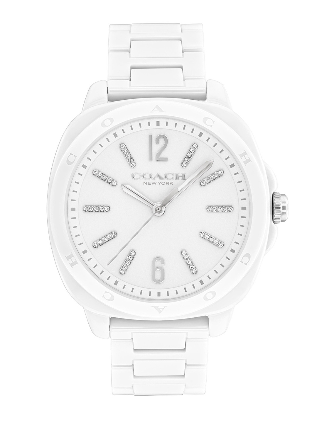 

Coach Women Kitt Dial & Bracelet Style Straps Analogue Watch 14504407, White