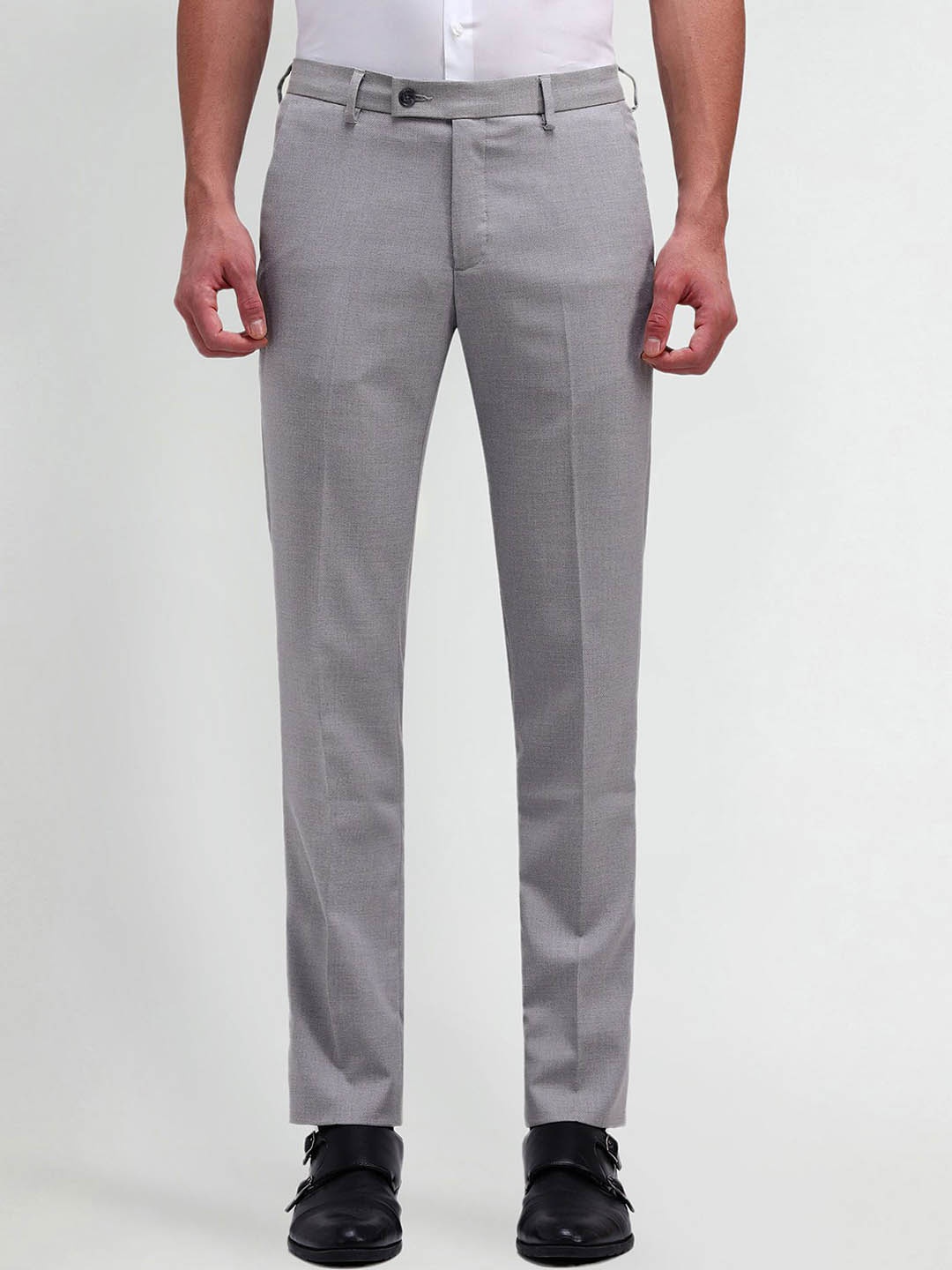 

Arrow Men Urban Slim Slim Fit Trousers, Grey