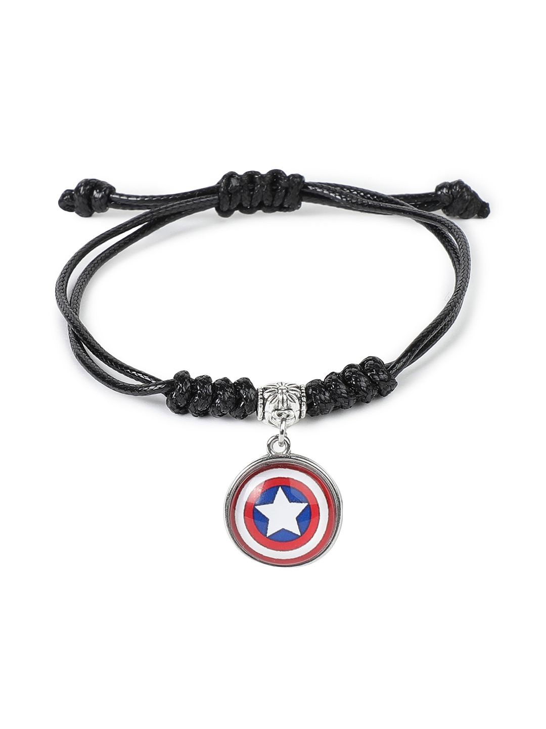 

EL REGALO Boys Charm Bracelet, Black