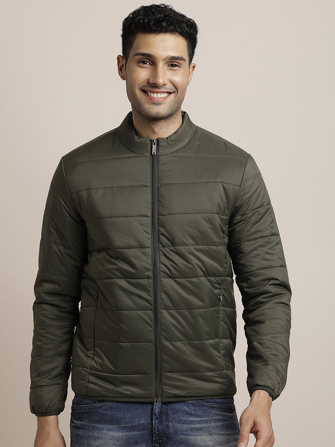 

Turtle Men Windcheater Padded Jacket, Olive