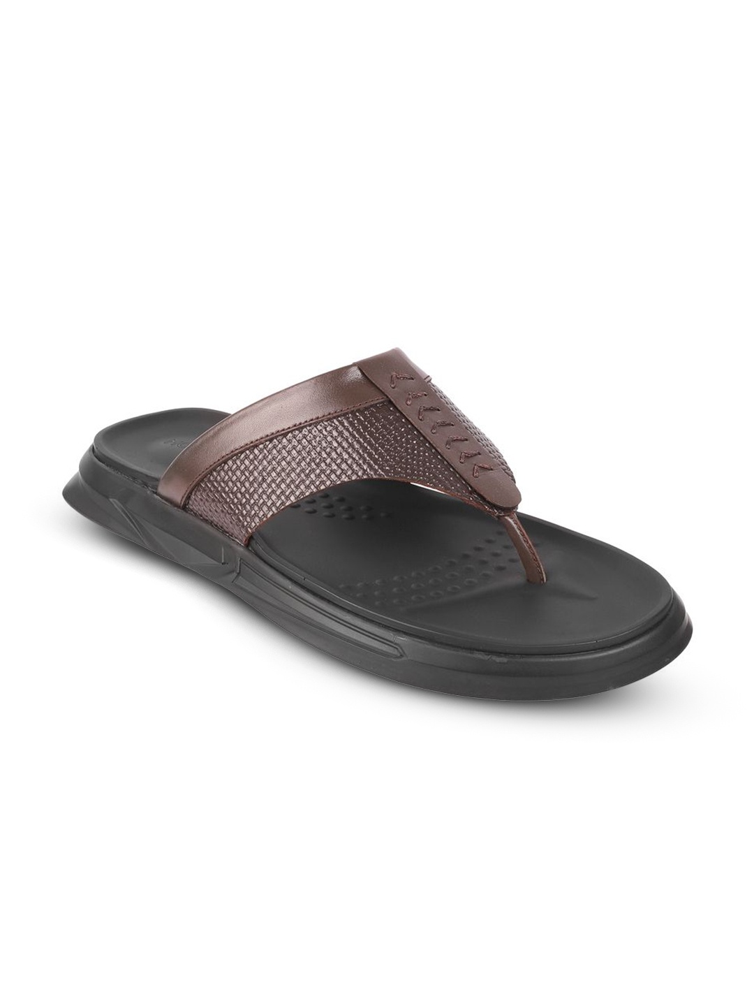 

Mochi Men Leather Comfort Sandals, Brown