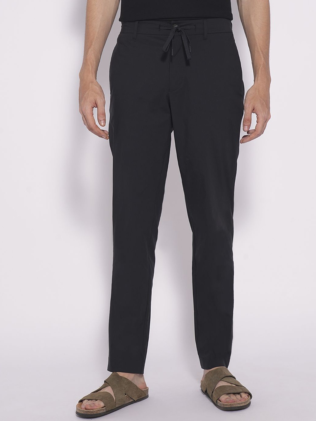 

SELECTED Men Trousers, Black