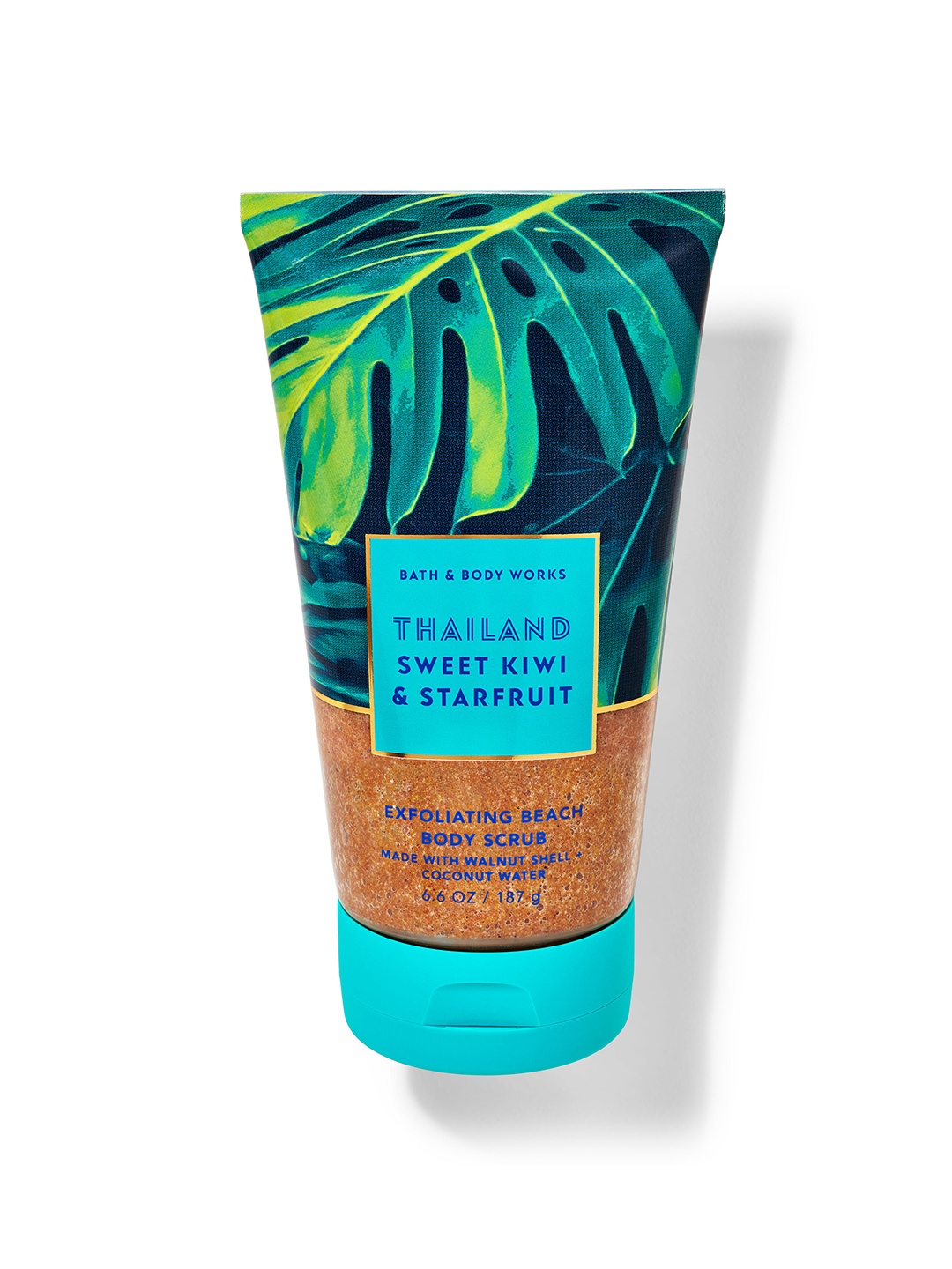 

Bath & Body Works Thailand Sweet Kiwi & Starfruit Exfoliating Glow Body Scrub 187g, Blue