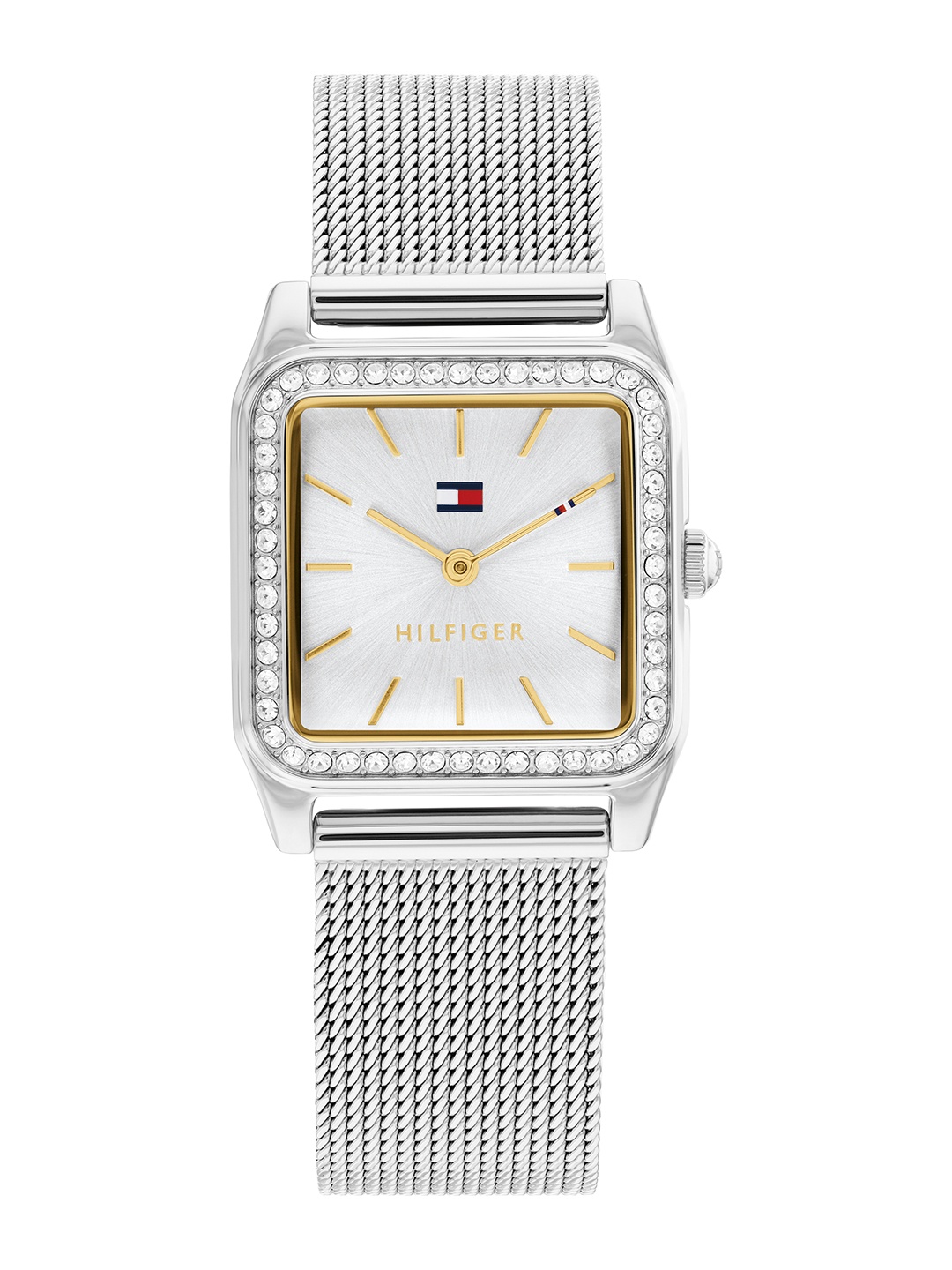 

Tommy Hilfiger Women Toni Bracelet Style Straps Analogue Watch TH1782608, Silver