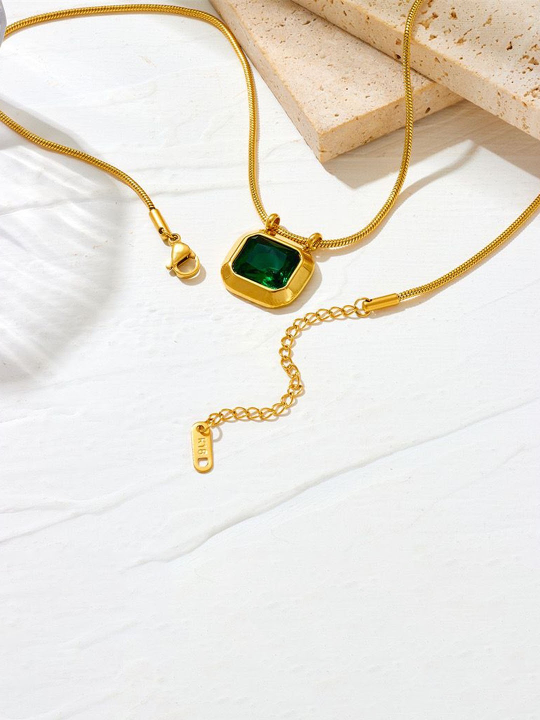 

MYKI Gold-Plated Quirky Pendants with Chains