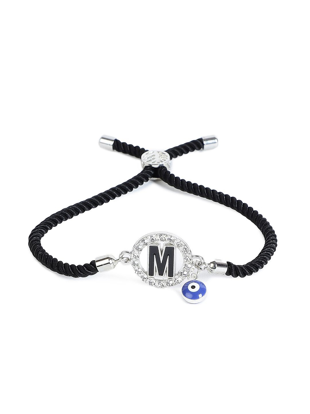 

EL REGALO Unisex Charm Bracelet, Black