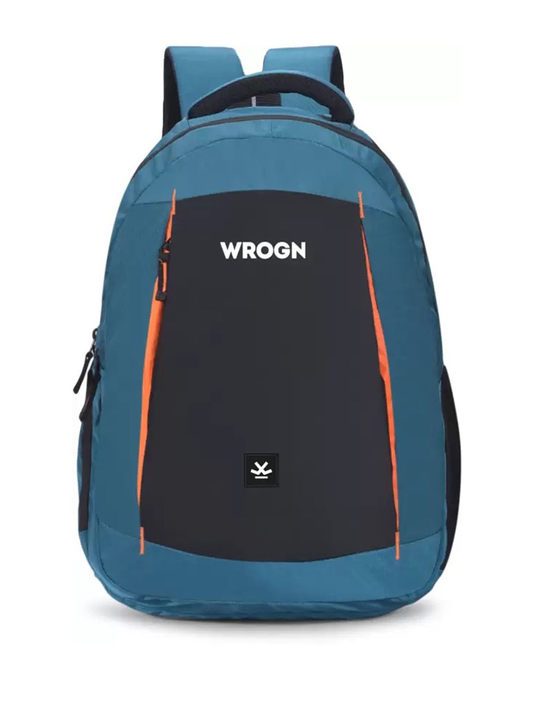 

WROGN Unisex Colourblocked Backpack with Earphone Gate, Teal