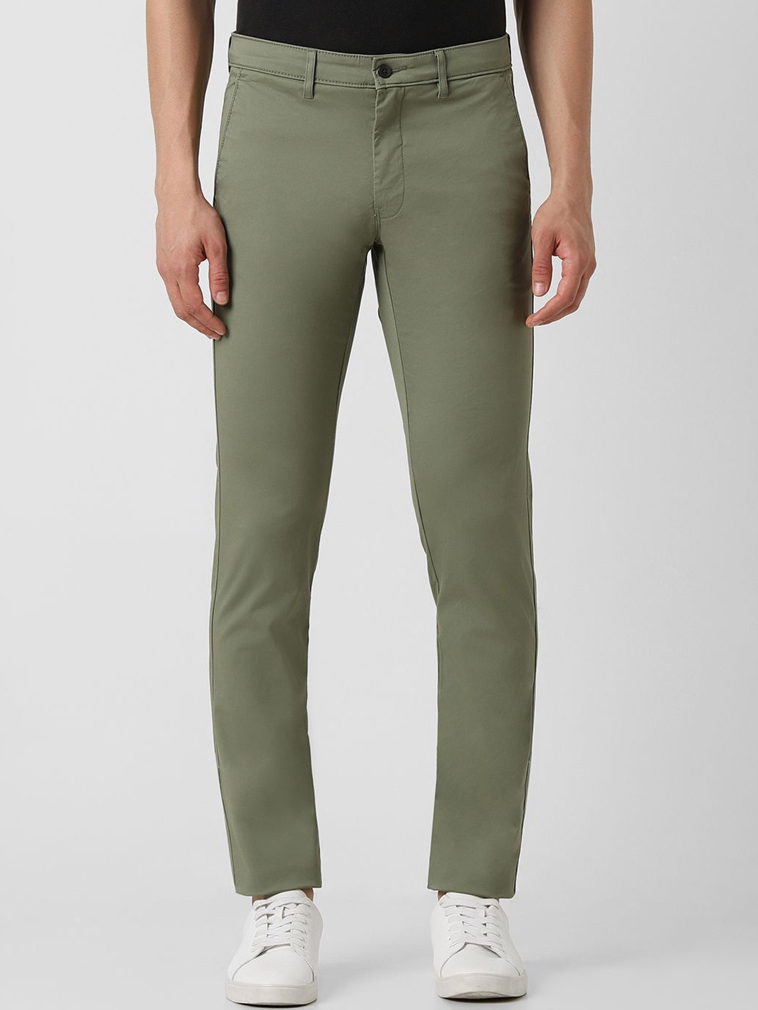 

Van Heusen Sport Men Slim Fit Trousers, Olive