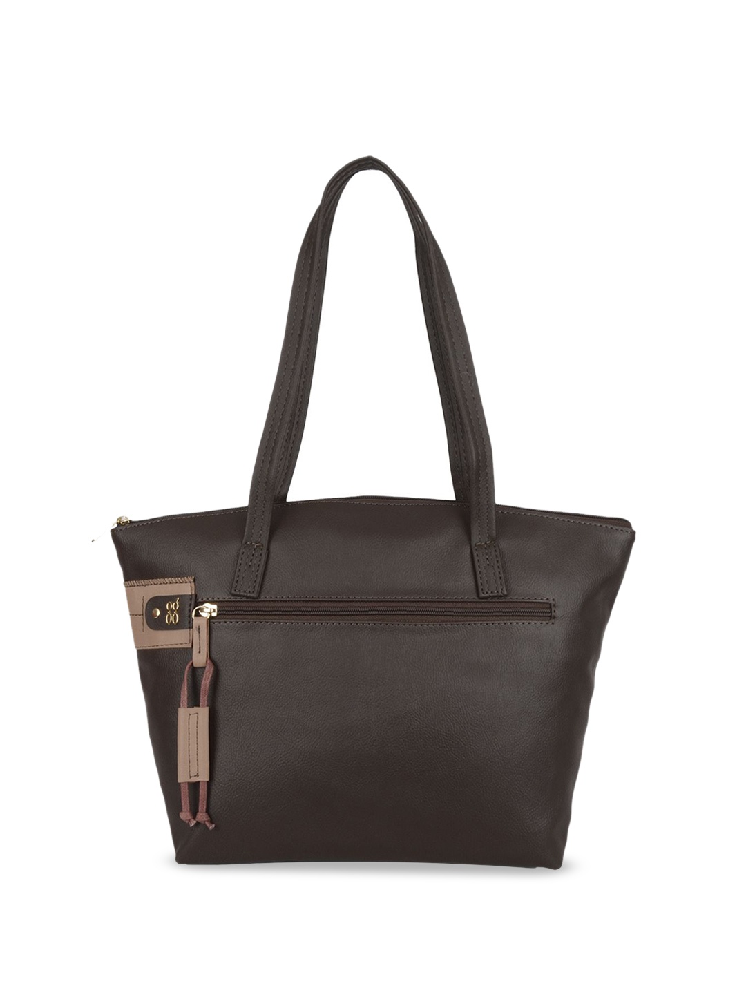 

Baggit Women Solid Structured Shoulder Bag, Brown