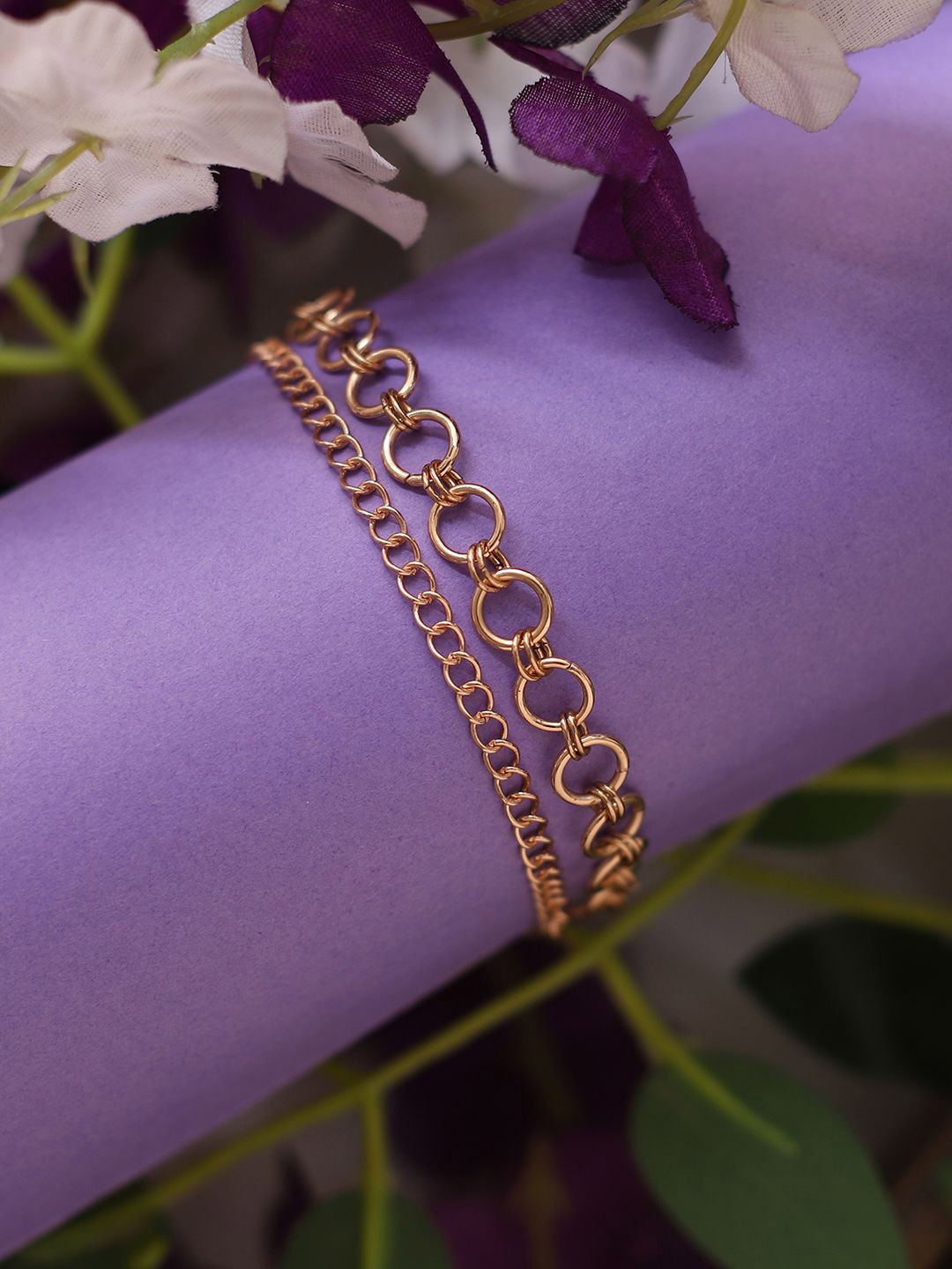 

ELLE Gold-Plated Link Bracelet