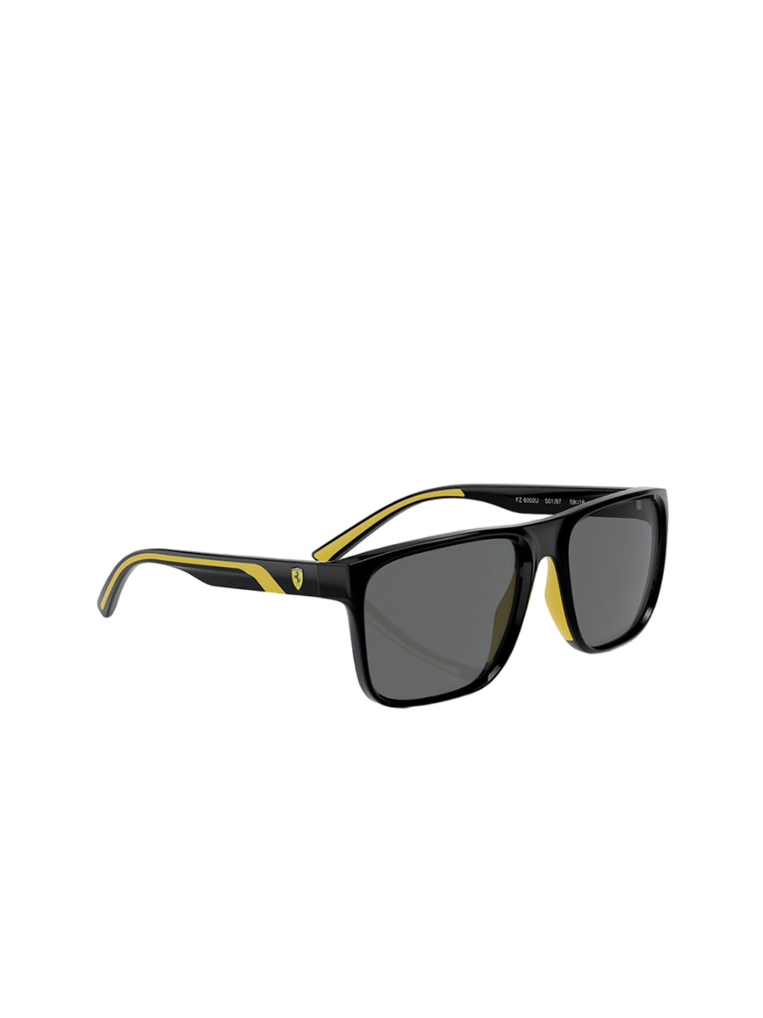 

Ferrari Scuderia Men Square Sunglasses with UV Protected Lens, Grey