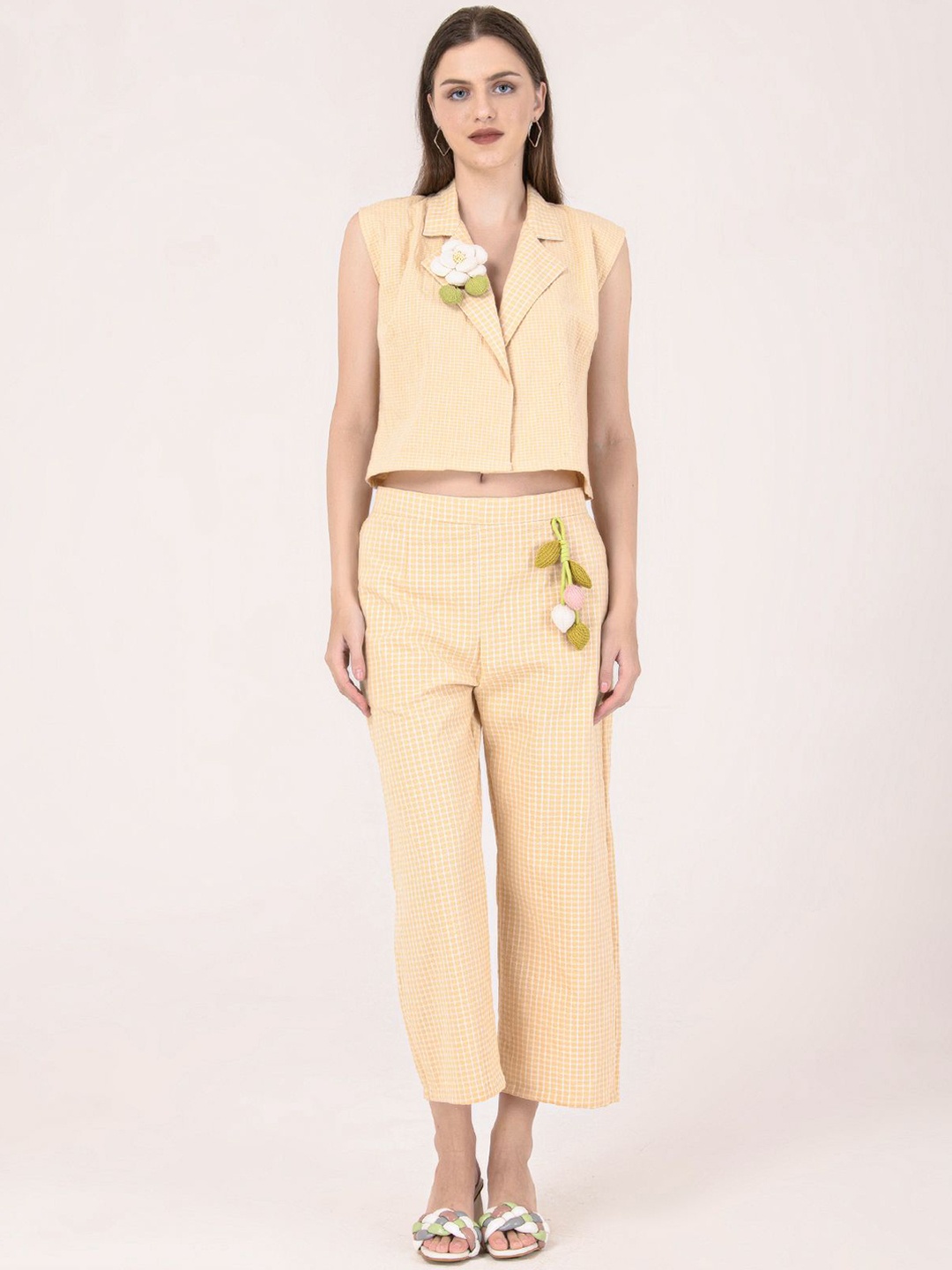 

Albion By CnM Top With Trousers Co-Ords, Yellow