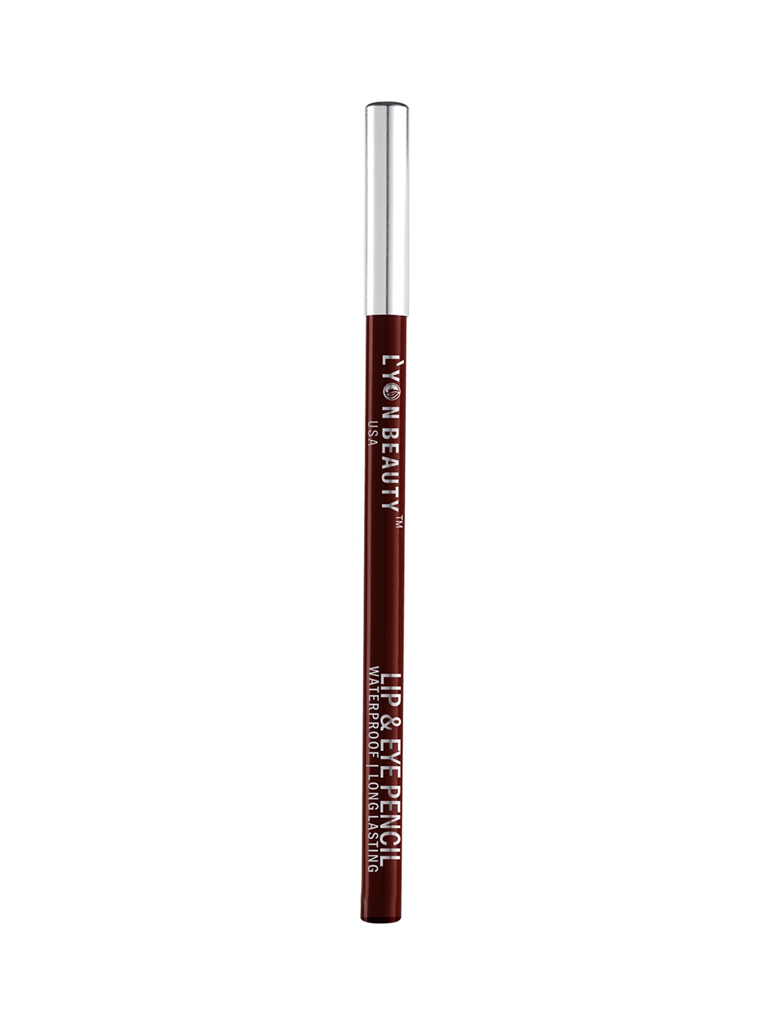 

Lyon Beauty Water Proof Long Lasting Lip & Eye Liner 1.2g-Dark chocolate-18, Brown