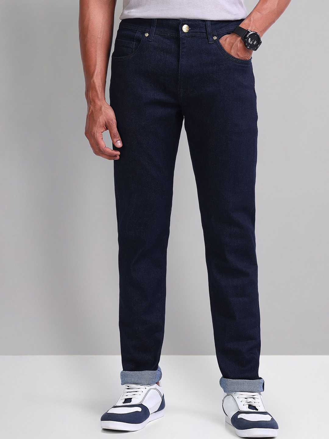 

AD By Arvind Men Slim Fit Jeans, Blue