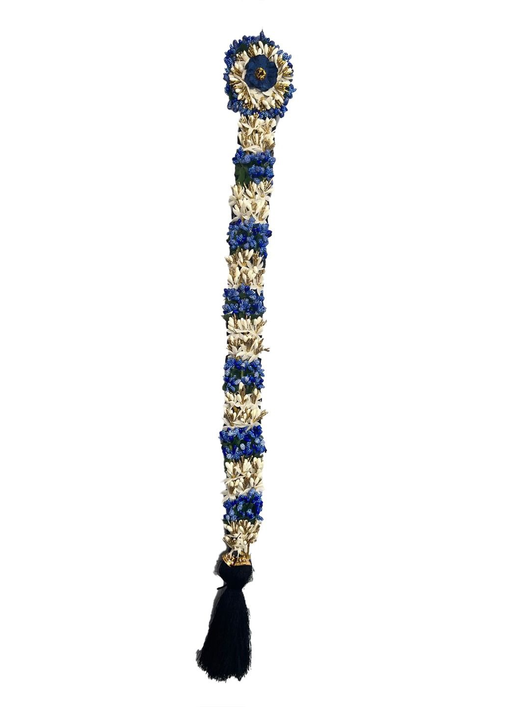 

KRENOZ Women Hair Accessory Set of Choti, Blue