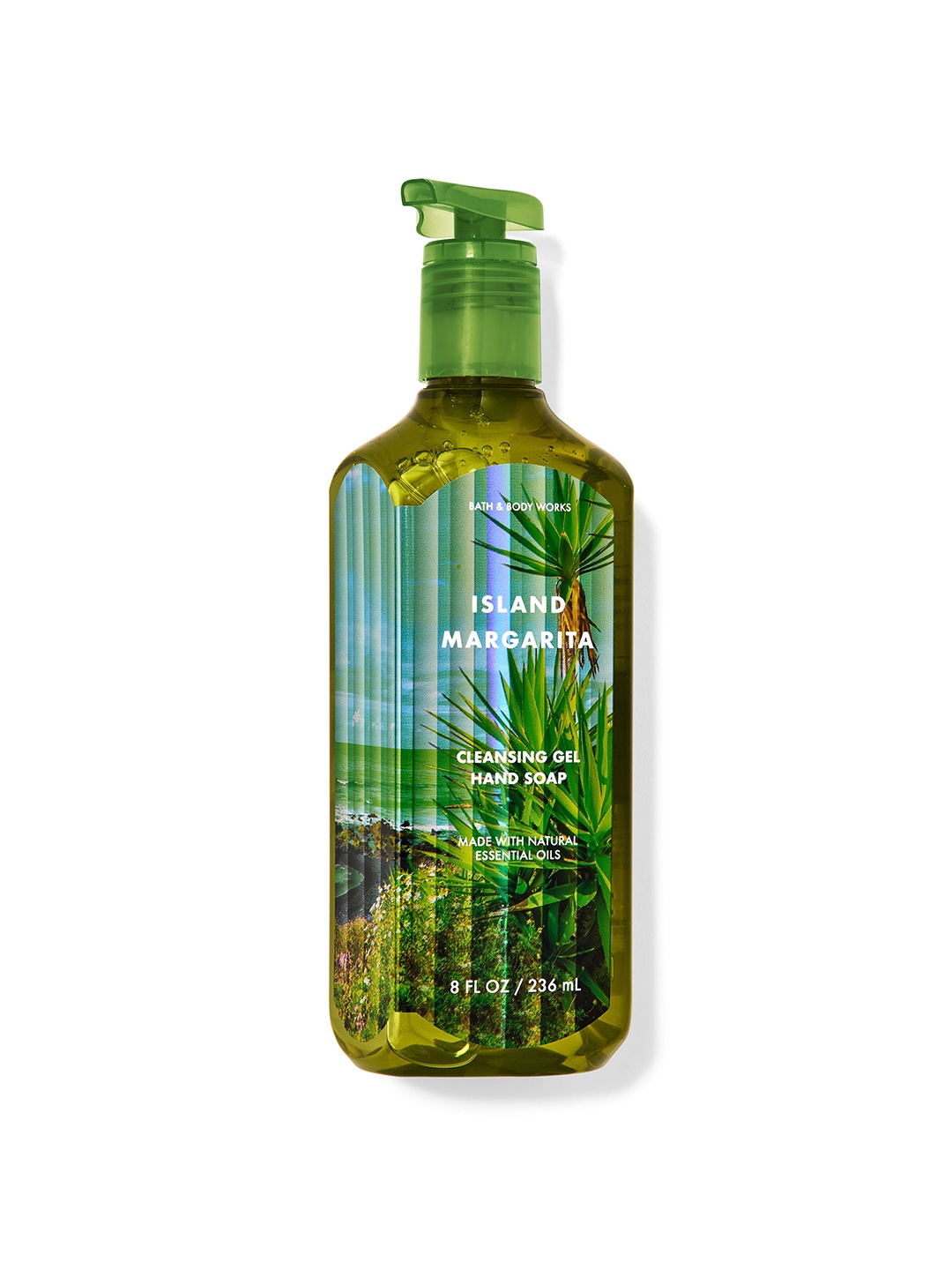 

Bath & Body Works Island Margarita Cleansing Gel Hand Soap - 236 ml, Green