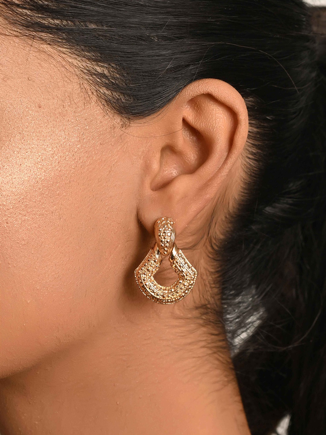 

Raf the label Gold Plated Drop Earrings