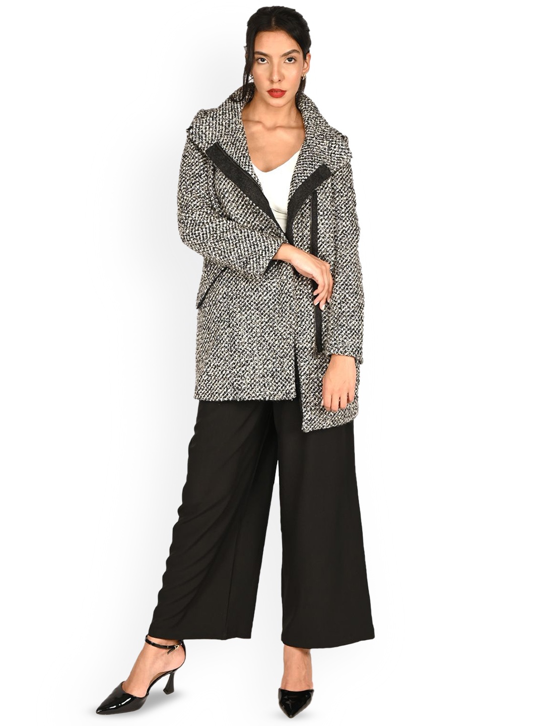 

ODETTE Women Tailored Jacket, Black