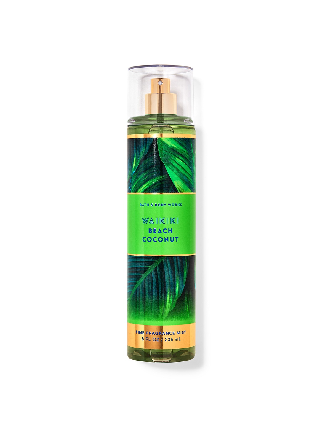 

Bath & Body Works Women Waikiki Beach Coconut Fine Fragrance Mist - 236ml, Green