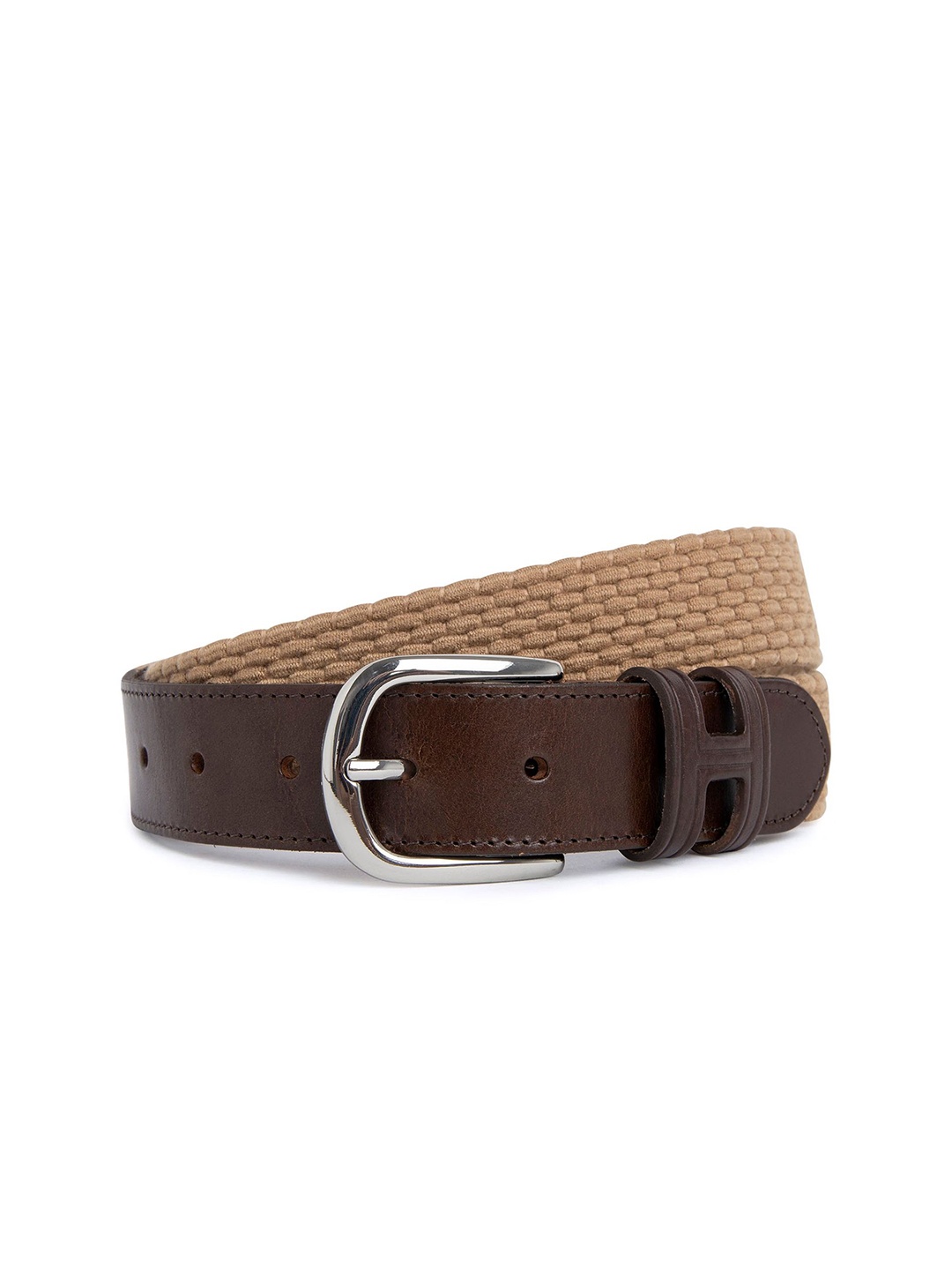 

HACKETT LONDON Men Braided Belt, Beige