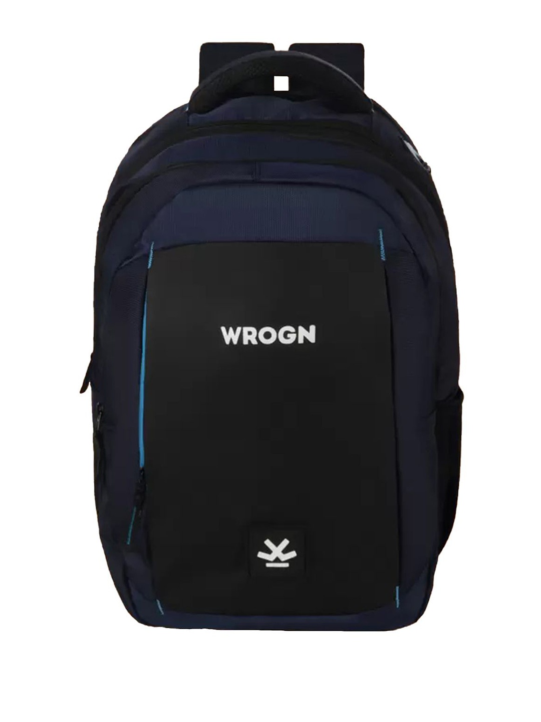 

WROGN Unisex Backpack with Earphone Gate, Navy blue