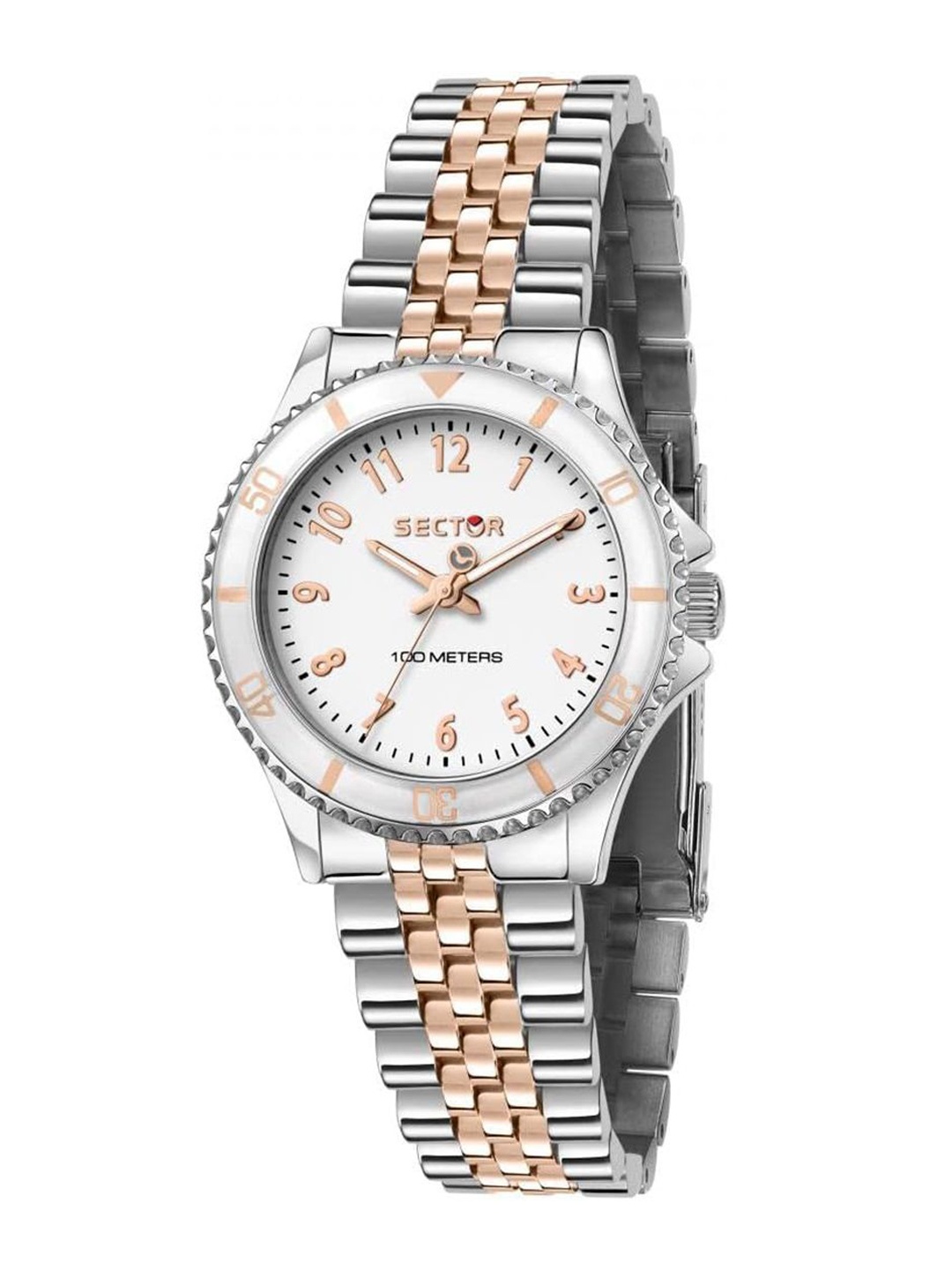 

Sector Women Dial & Stainless Steel Straps Analogue Watch R3253161533, White
