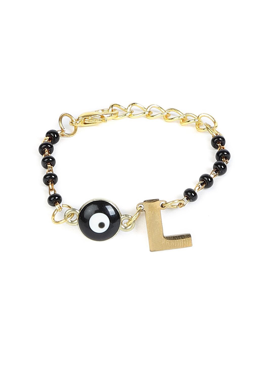 

EL REGALO Kids Link Bracelet, Black