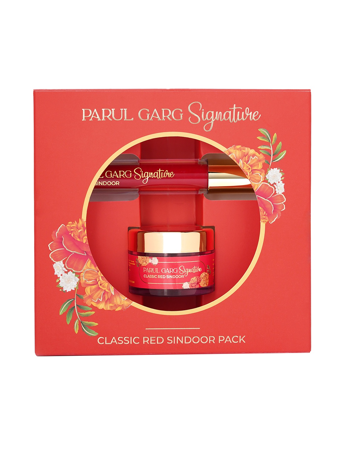 

Parul Garg Signature Sindoor Pack Liquid & Powder Sindoor 2.5 ml & 15 g, Red