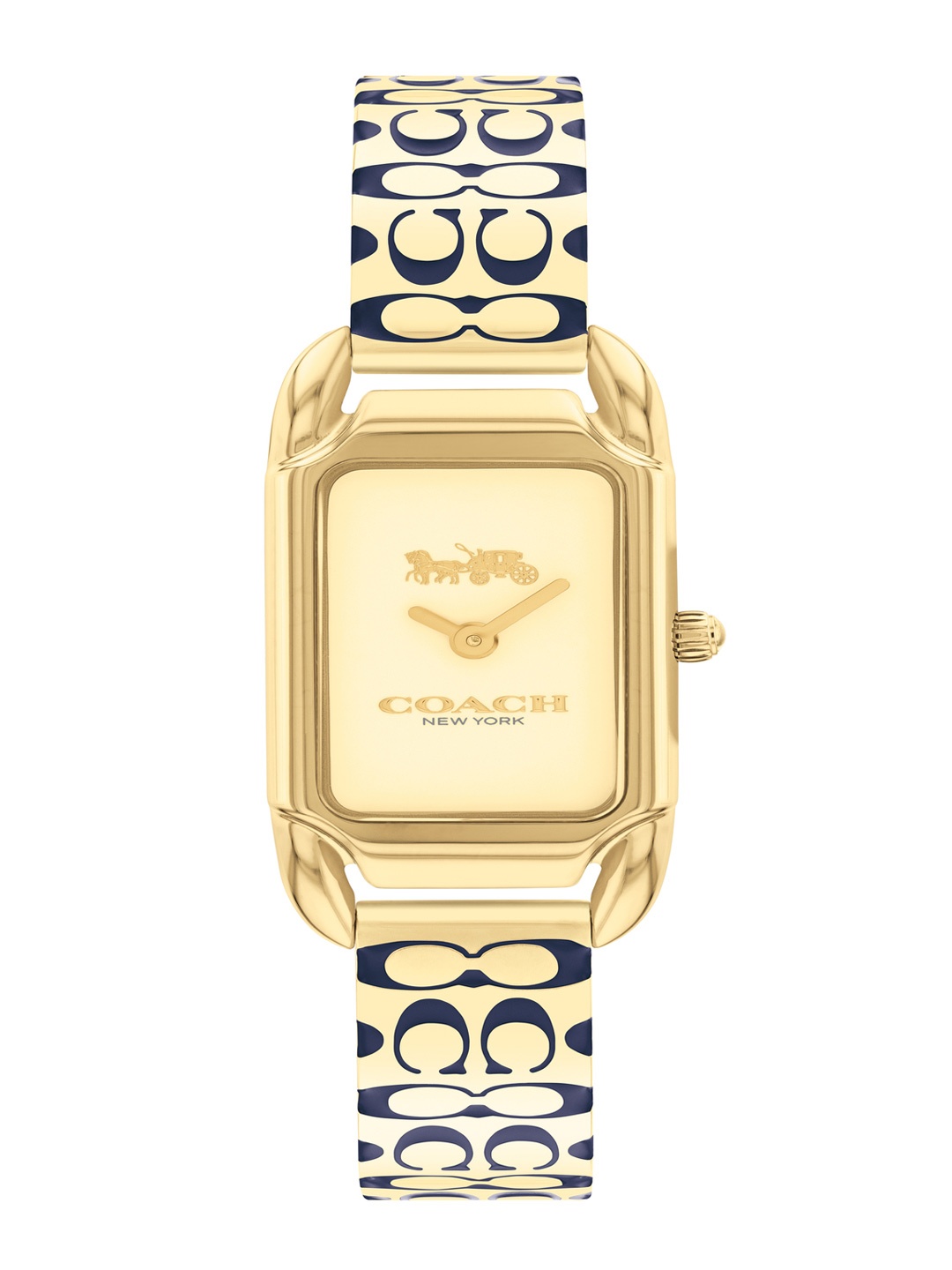 

Coach Women Cadie Bracelet Style Straps Analogue Watch 14504193, Gold