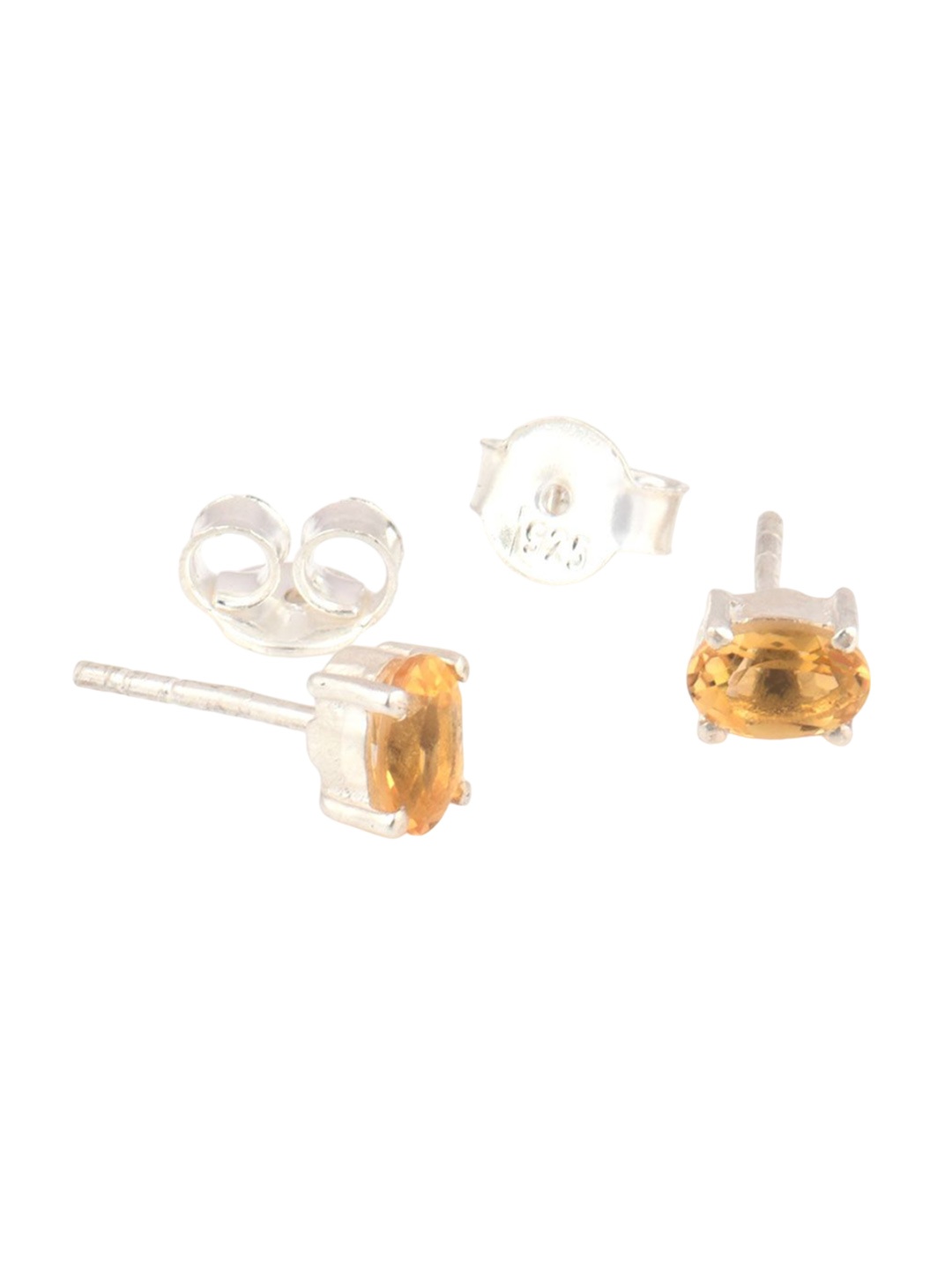 

Indianshelf 92.5 Sterling Silver Contemporary Studs