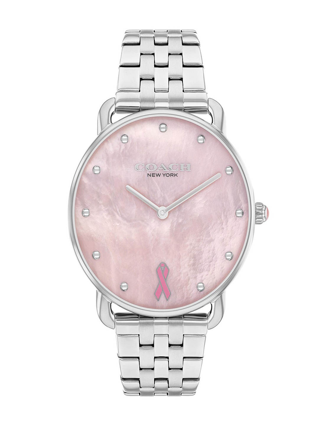 

Coach Women Elliot Analogue Watch 14504372, Pink