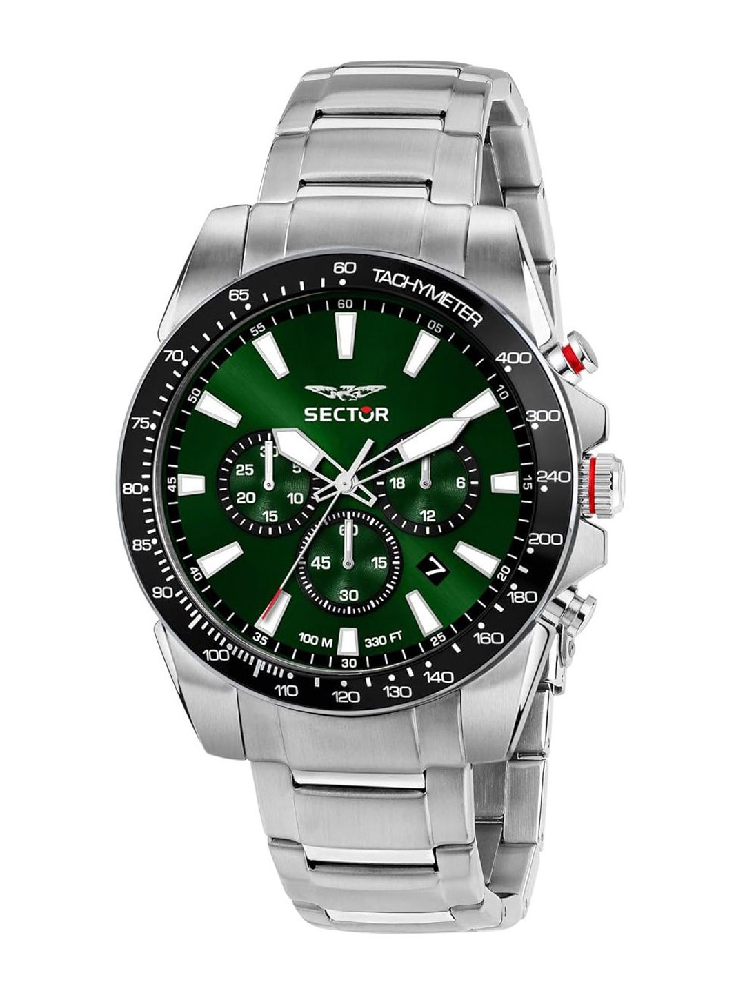 

Sector Men Dial & Stainless Steel Straps Analogue Watch R3273776010, Green