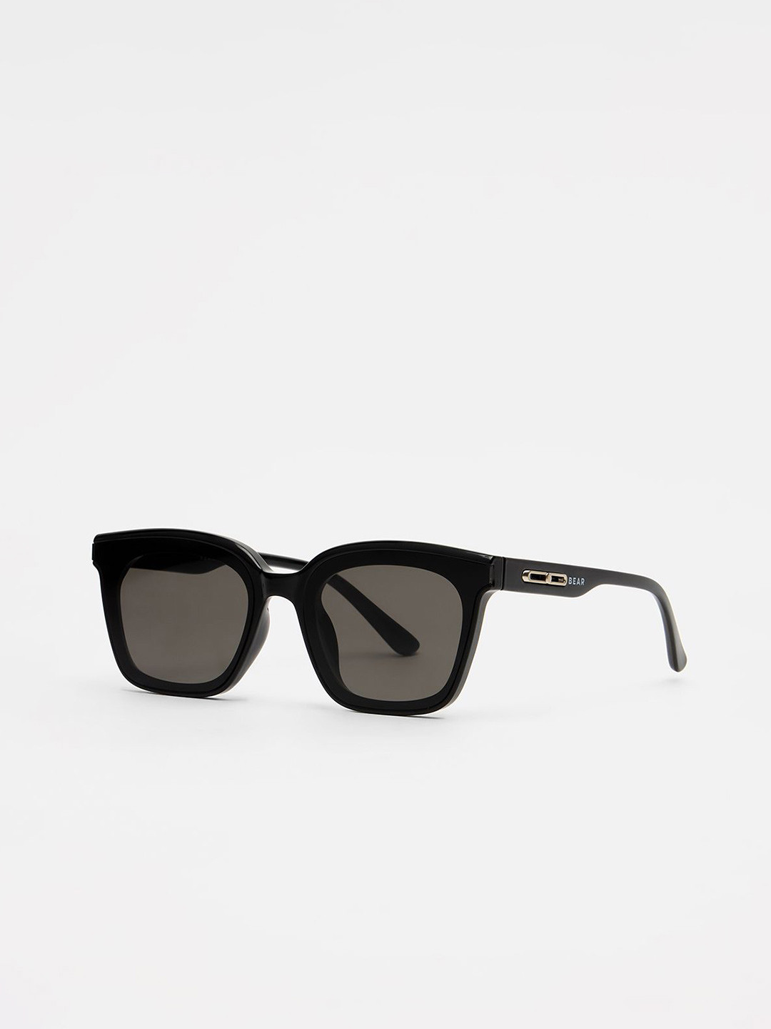 

THE BEAR HOUSE Men Square Sunglasses, Grey