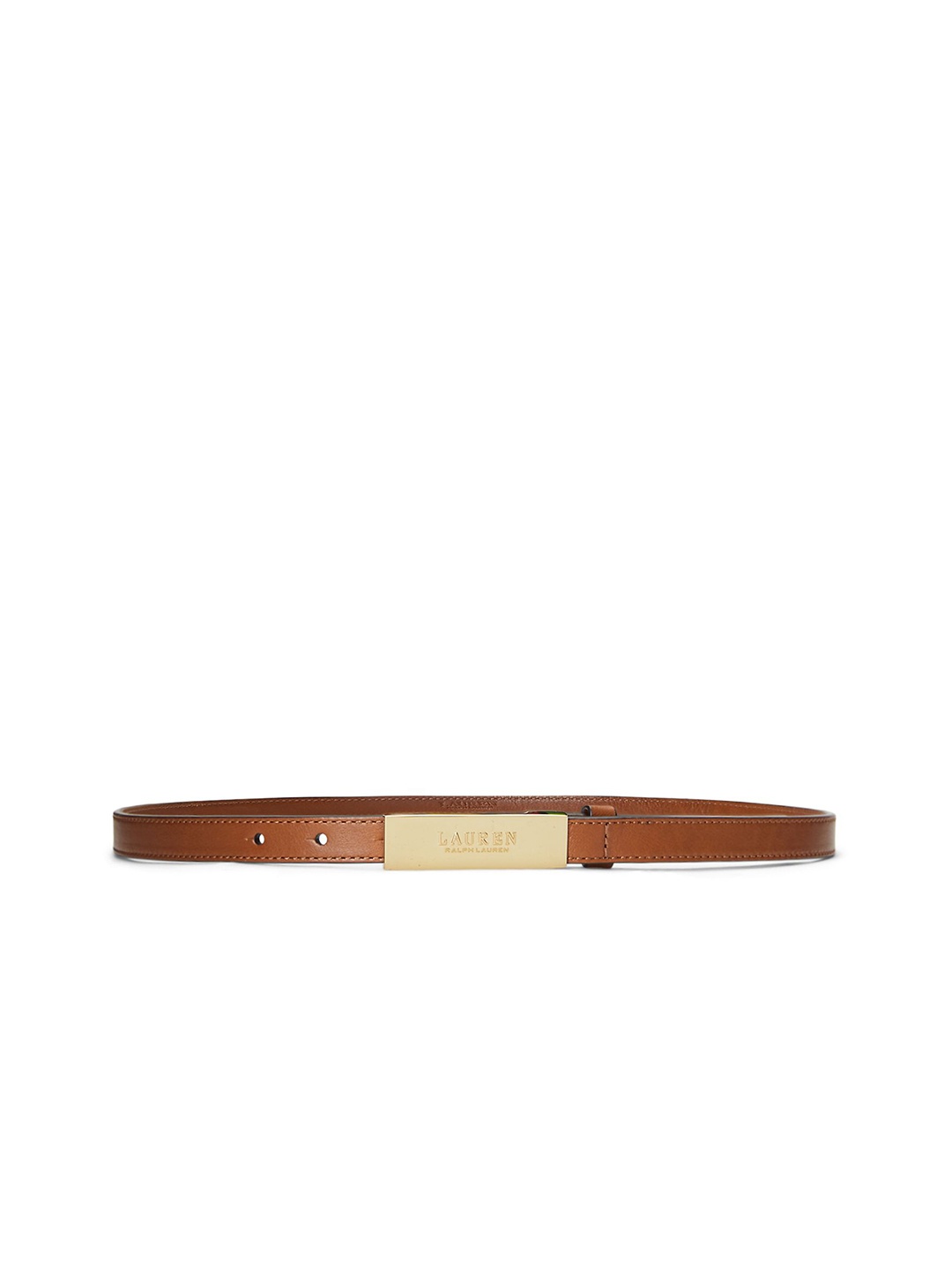 

Polo Ralph Lauren Women Textured Leather Belt, Brown