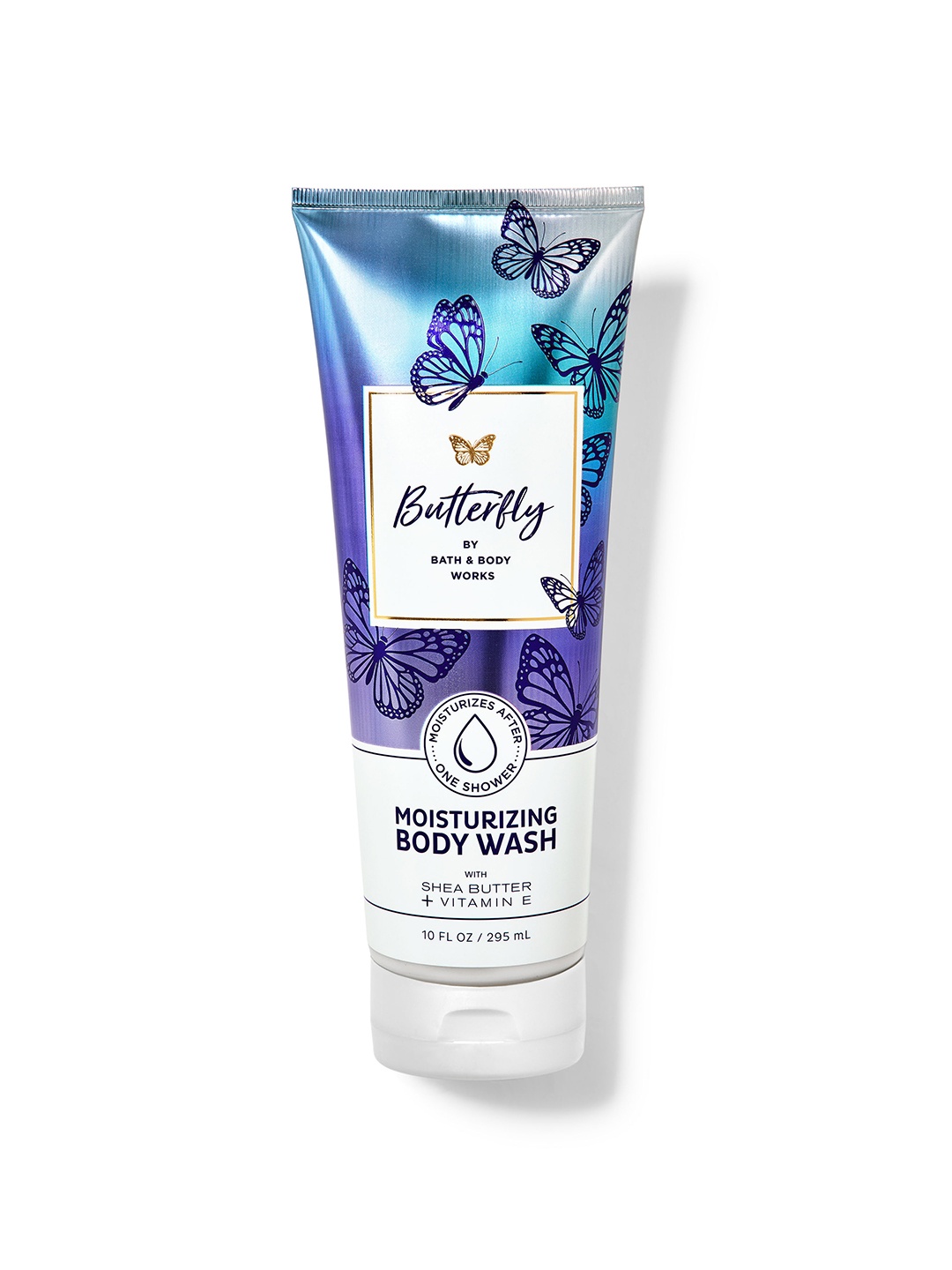 

Bath & Body Works Butterfly Moisturizing Body Wash with Vitamin E & Shea Butter - 295 ml, Blue