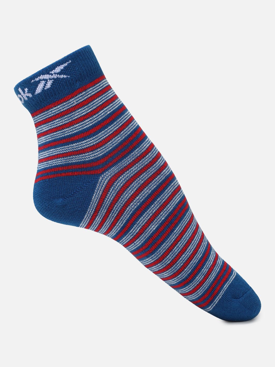 

Reebok Striped Ankle Length Socks, Blue