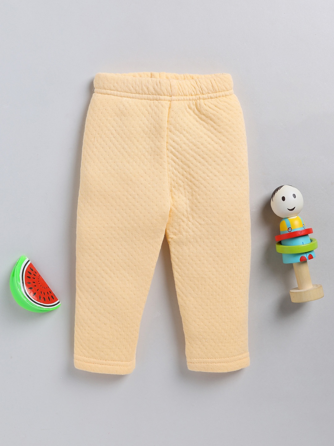 

YK X Tinyo Infant Boys Self-Design Pure Cotton Pyjamas, Yellow