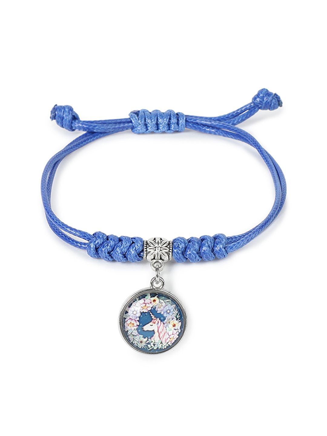 

EL REGALO Girls Charm Bracelet, Blue