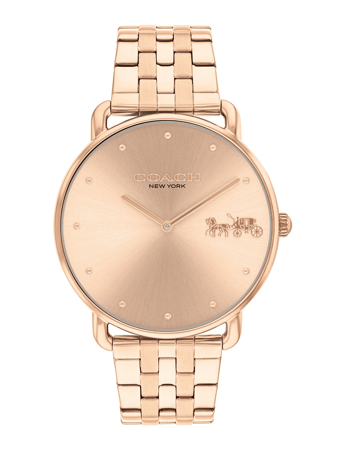 

Coach Women Elliot Analogue Watch 14504296, Rose