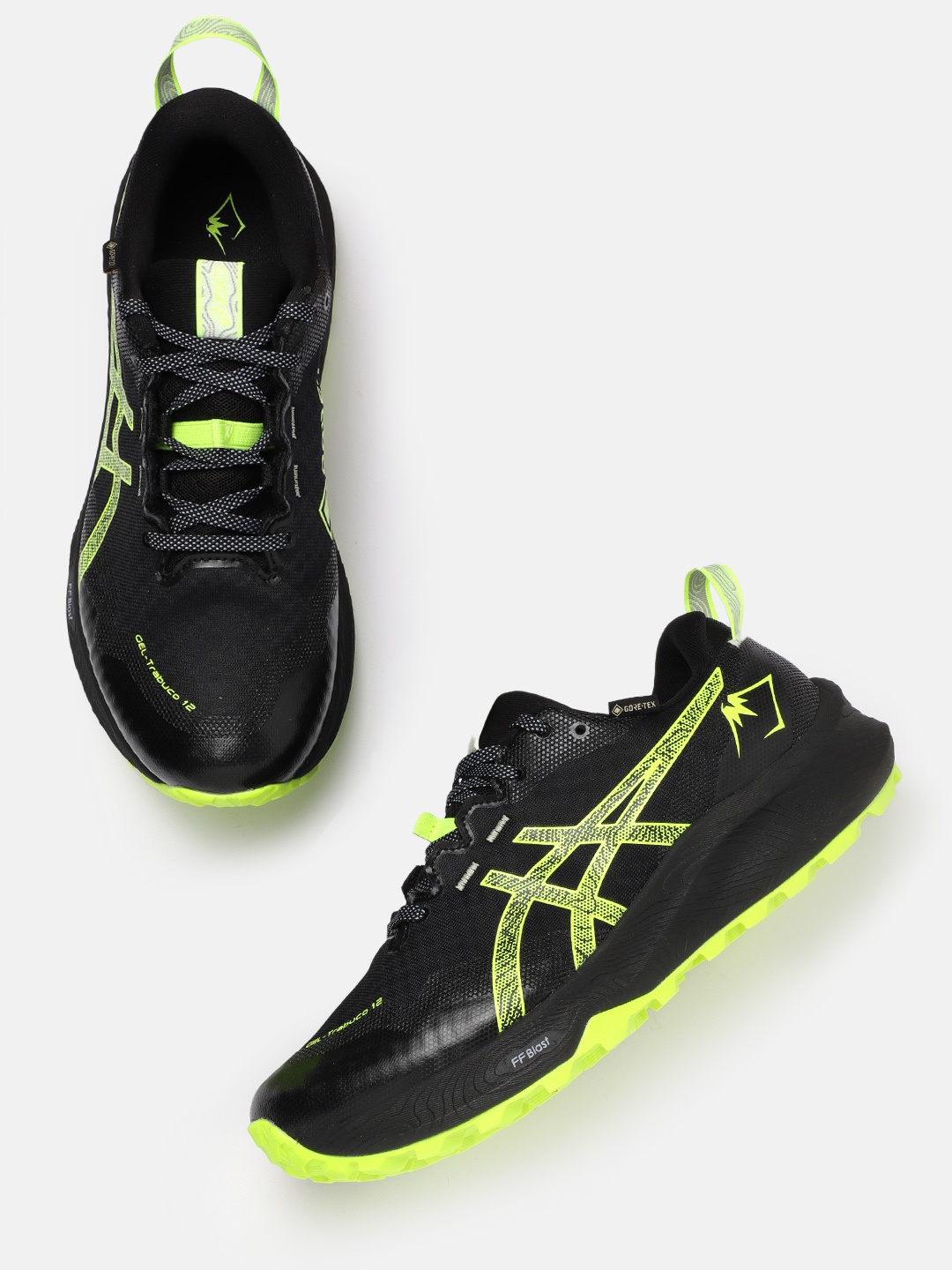 

ASICS Men Gel-Trabuco 12 Gtx Running Shoes, Black